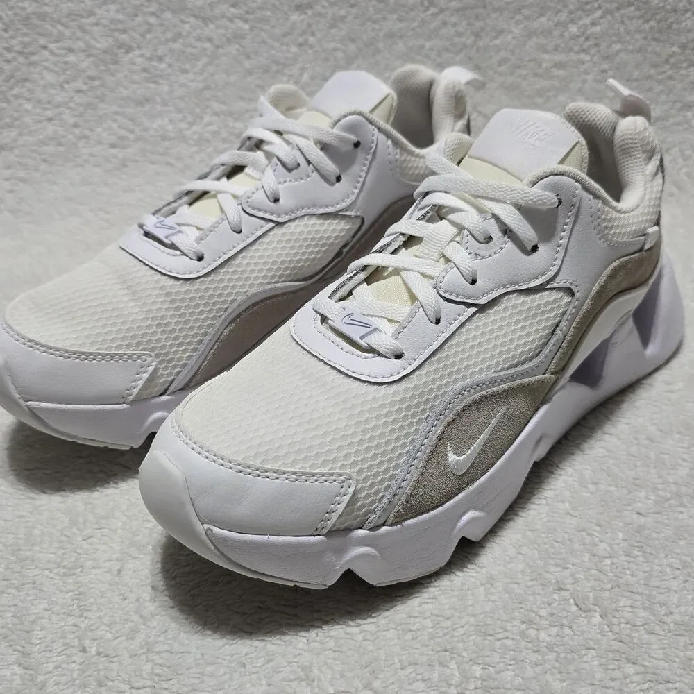 Nike RYZ 365 II Women's 8.5 White Sneakers CU4874-100 Athletic Casual Shoes